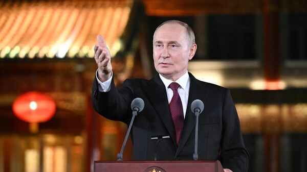 Президент России Владимир Путин  - Sputnik Литва