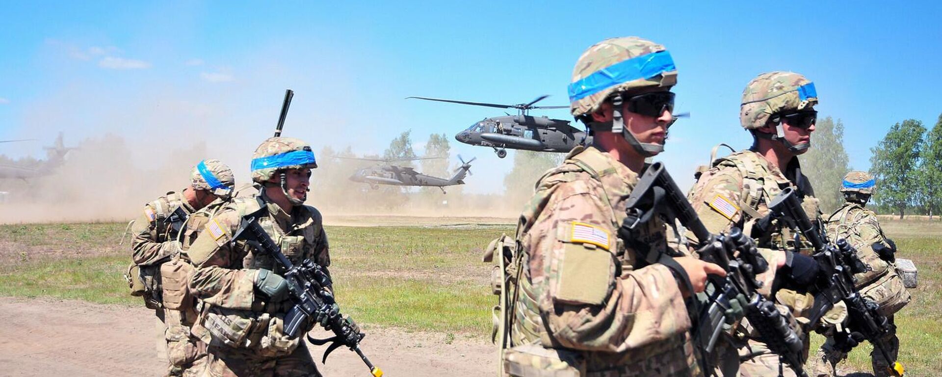 Военнослужащие американской армии на учениях в Литве - Sputnik Литва, 1920, 05.09.2025