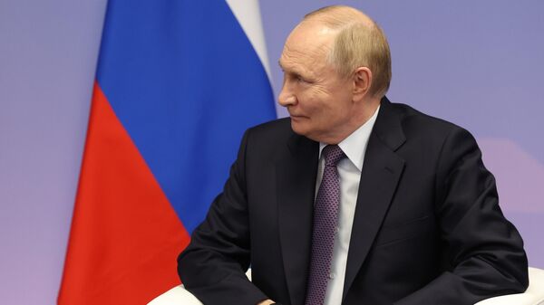 Президент РФ Владимир Путин - Sputnik Литва