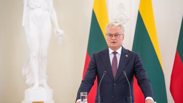 Президент Литвы Гитанас Науседа, архивное фото - Sputnik Литва