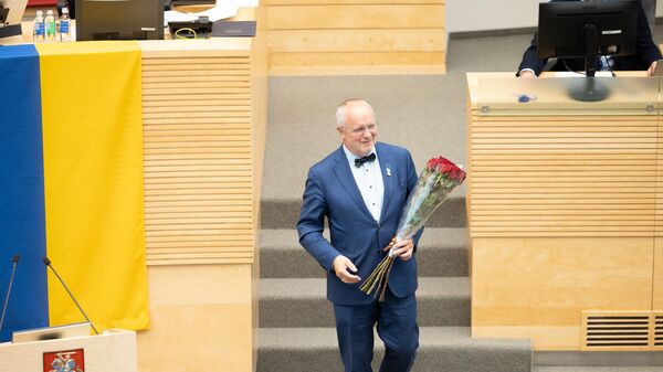 Спикер Сейма Литвы Юозас Олекас  - Sputnik Литва