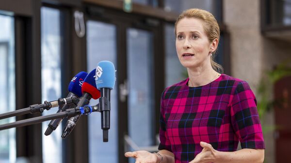 Глава евродипломатии Кая Каллас, архивное фото - Sputnik Литва