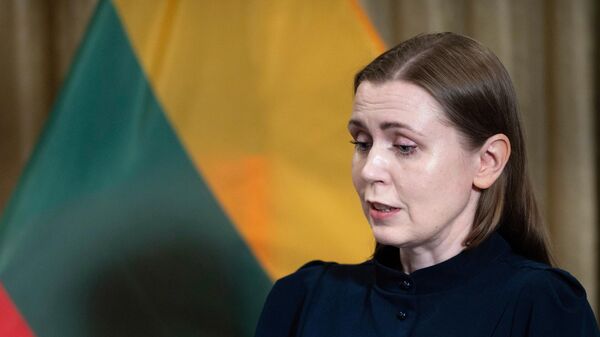 Министр обороны Литвы Довиле Шакалене - Sputnik Литва
