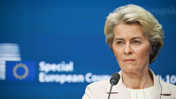 Председатель Европейской комиссии Урсула фон дер Ляйен, архивное фото  - Sputnik Литва