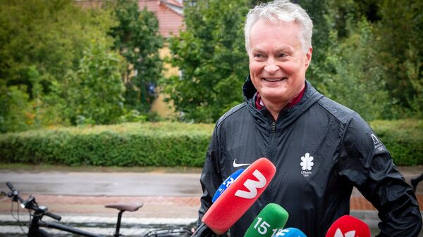 Президент Литвы Гитанас Науседа - Sputnik Литва