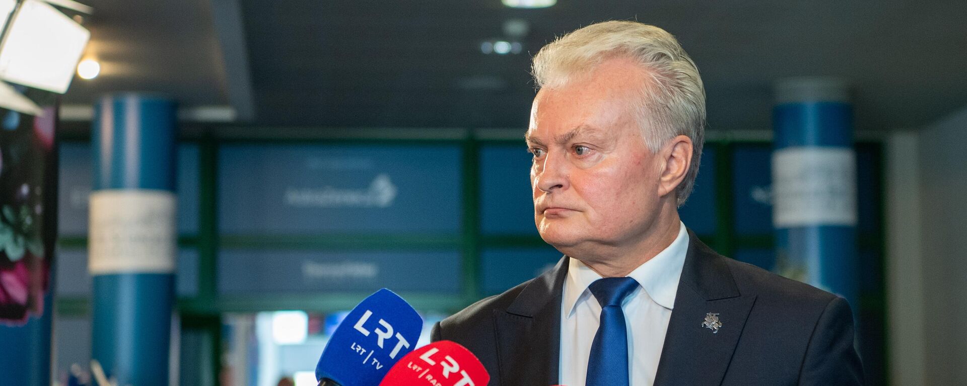 Президент Литвы Гитанас Науседа, архивное фото - Sputnik Литва, 1920, 23.09.2025