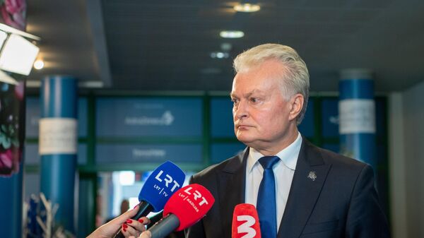 Президент Литвы Гитанас Науседа, архивное фото - Sputnik Литва