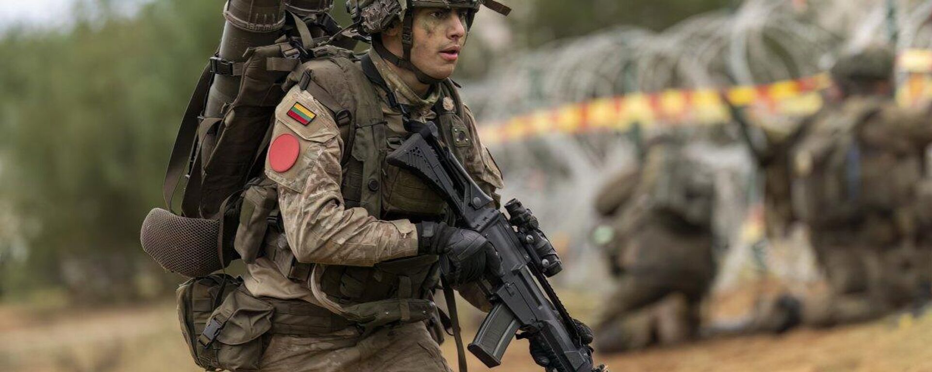 Военнослужащий армии Литвы - Sputnik Литва, 1920, 23.04.2026