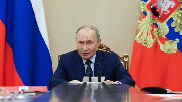 Президент России Владимир Путин  - Sputnik Литва