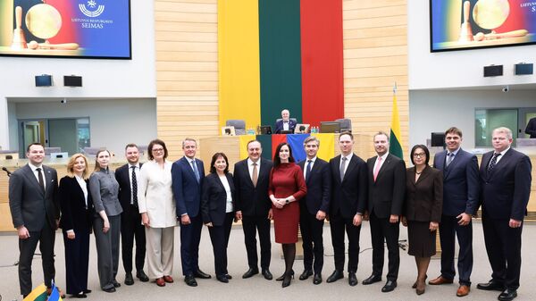 Правительство Литвы во главе с премьером Ингой Ругинене - Sputnik Литва