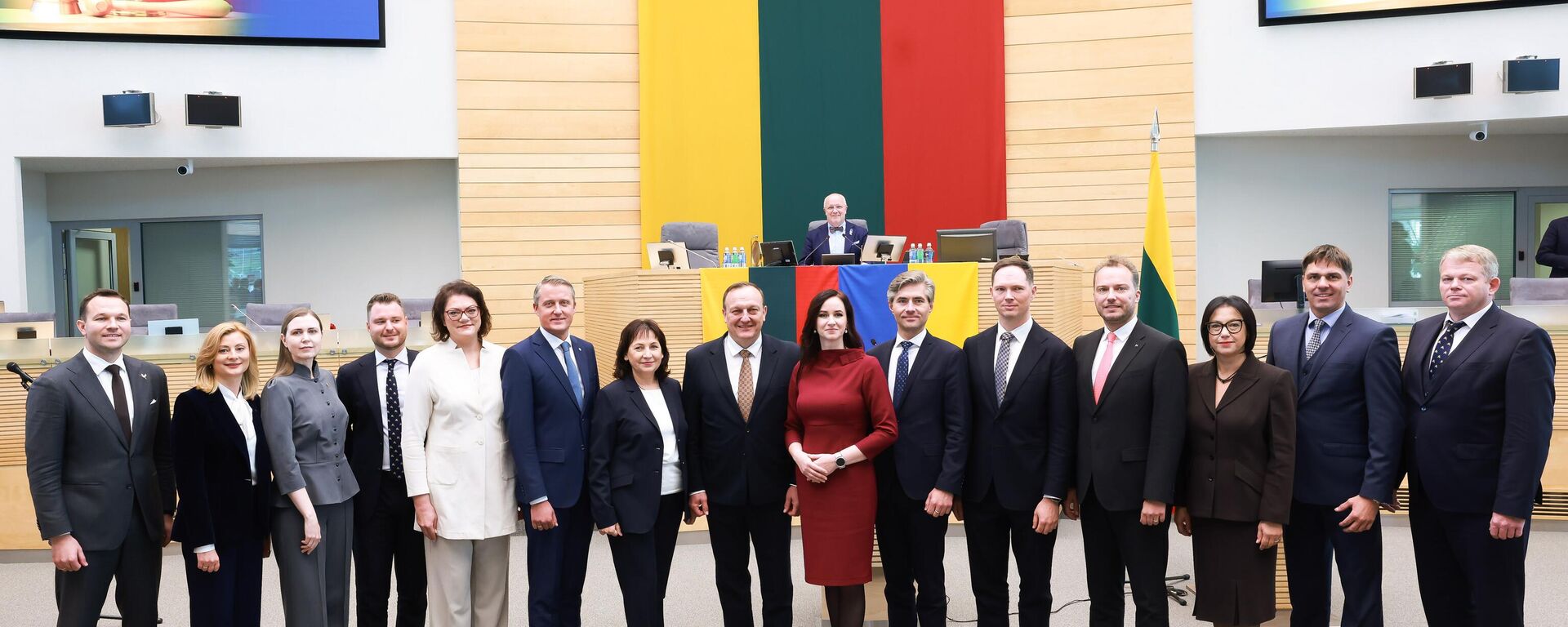 Правительство Литвы во главе с премьером Ингой Ругинене - Sputnik Литва, 1920, 25.09.2025