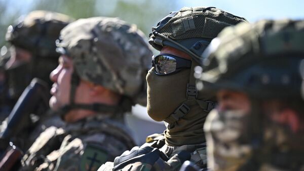 Российские военнослужащие в зоне СВО - Sputnik Литва
