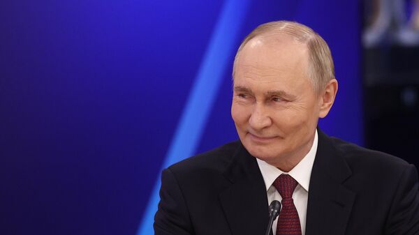 Президент России Владимир Путин  - Sputnik Литва