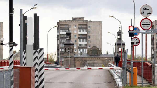 Пункт пропуска Панямуне на границе Литвы с Россией, архивное фото - Sputnik Литва