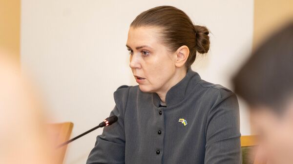 Министр обороны Литвы Довиле Шакалене - Sputnik Литва