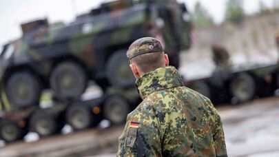 Немецкий военный, архивное фото