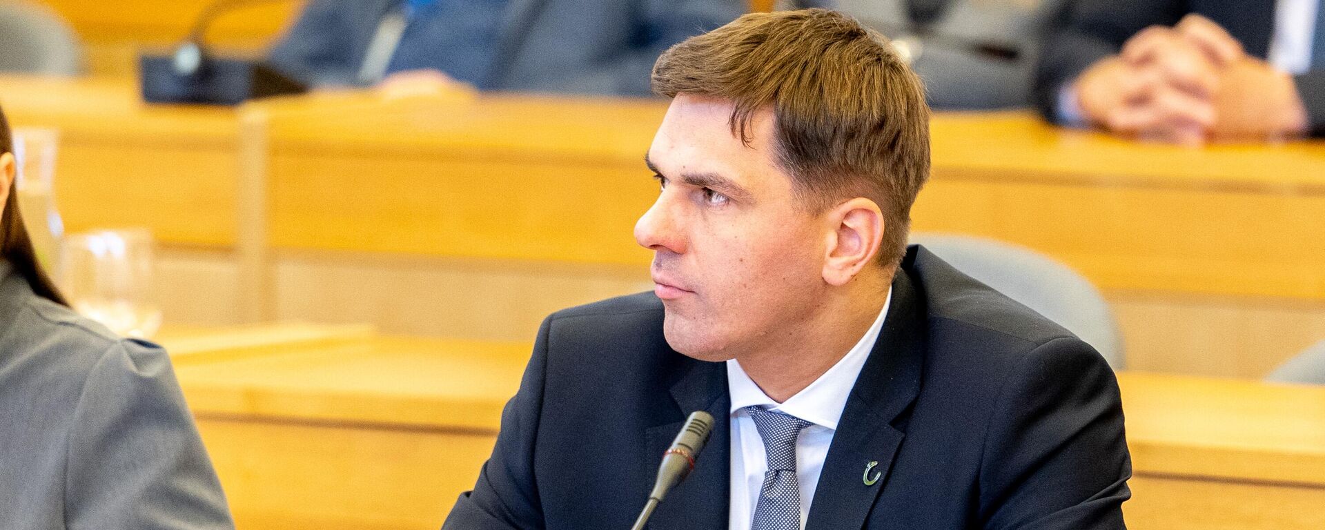 Министр культуры Литвы Игнотас Адомавичюс Министр культуры Литвы Игнотас Адомавичюс - Sputnik Литва, 1920, 04.10.2025