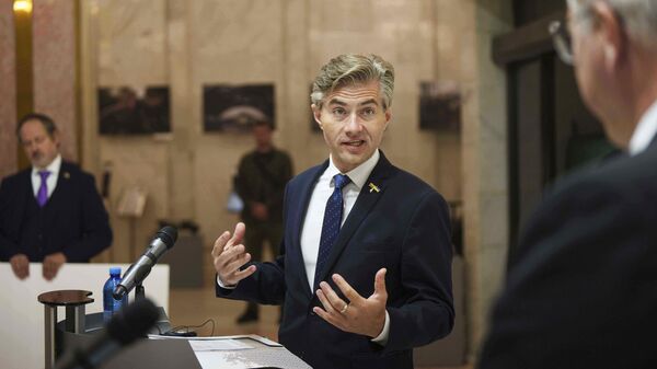 Глава МИД Литвы Кястутис Будрис - Sputnik Литва