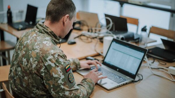 Военнослужащий армии Литвы - Sputnik Литва