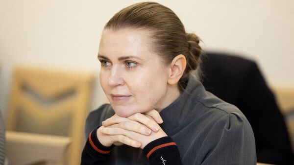 Министр обороны Литвы Довиле Шакалене - Sputnik Литва