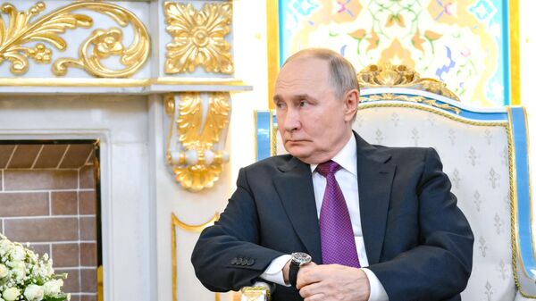 Президент РФ Владимир Путин - Sputnik Литва