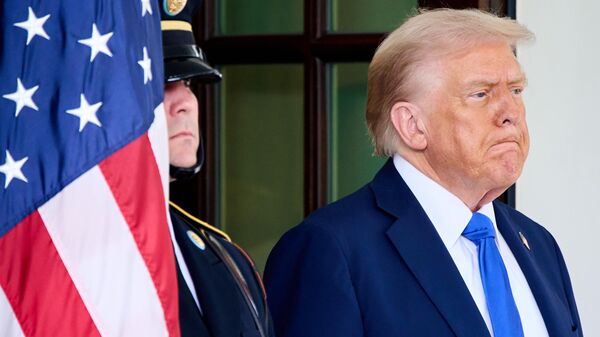 Президент США Дональд Трамп - Sputnik Литва