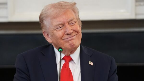 Президент США Дональд Трамп - Sputnik Литва