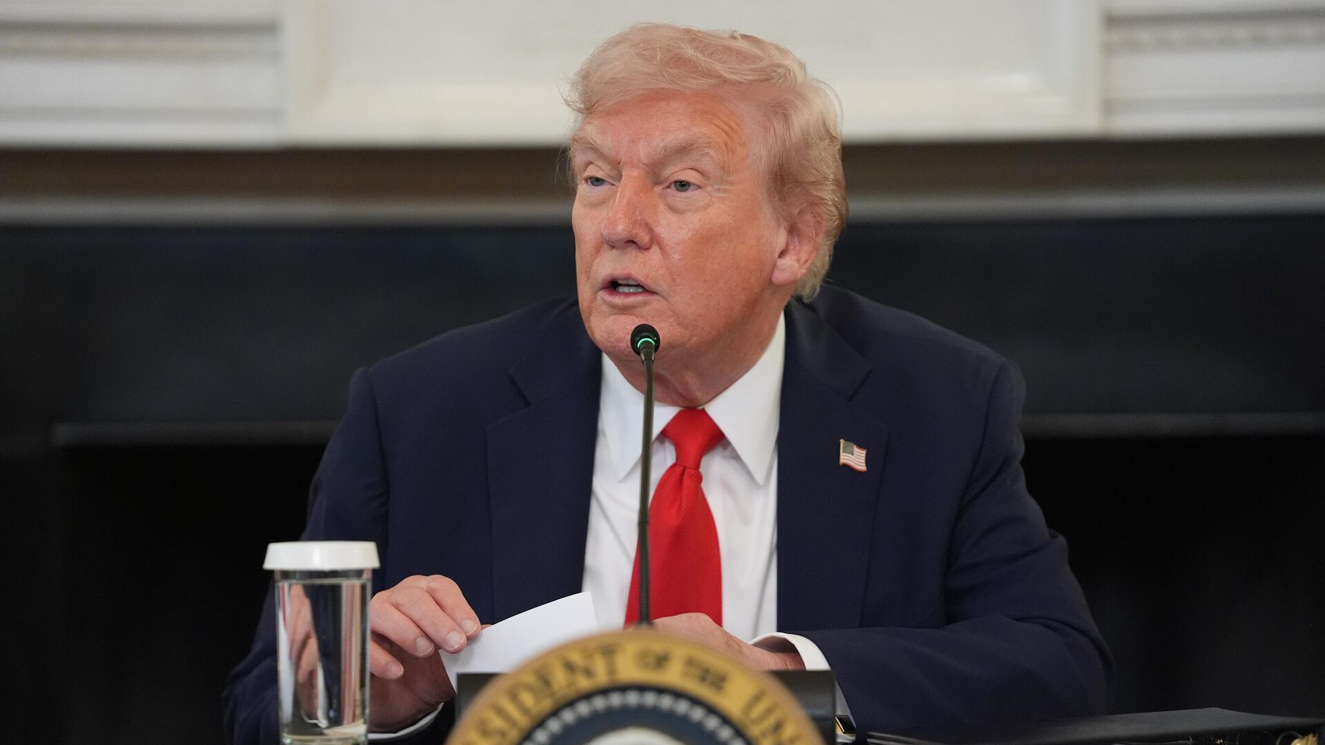 Президент США Дональд Трамп - Sputnik Литва, 1920, 01.02.2026