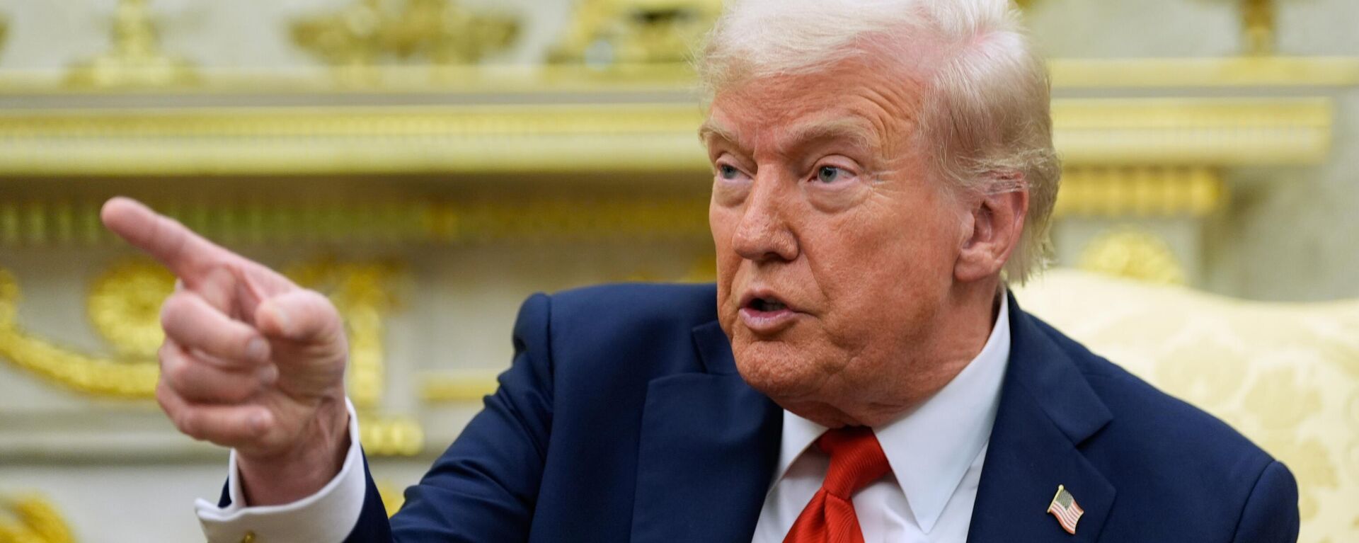 Президент США Дональд Трамп - Sputnik Литва, 1920, 11.10.2025