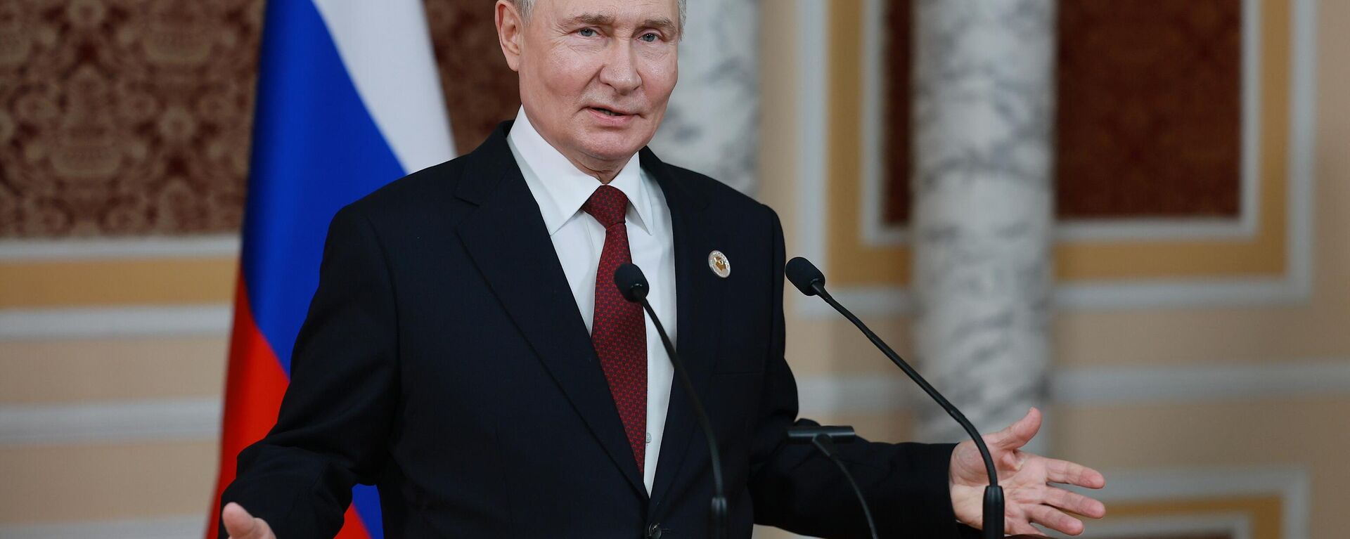 Президент РФ Владимир Путин  - Sputnik Литва, 1920, 10.10.2025
