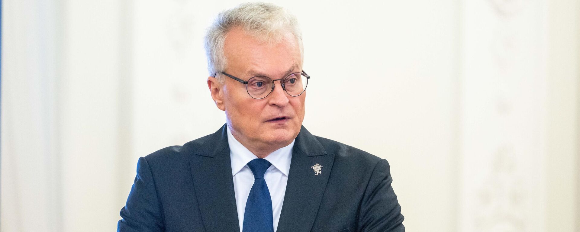 Президент Литвы Гитанас Науседа - Sputnik Литва, 1920, 14.10.2025