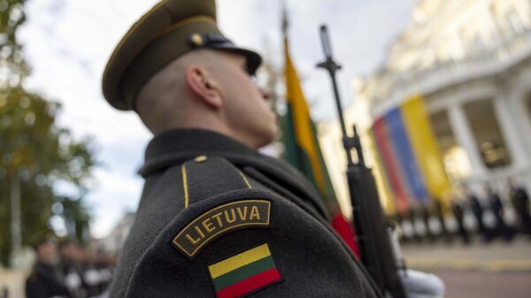 Военнослужащий армии Литвы - Sputnik Литва