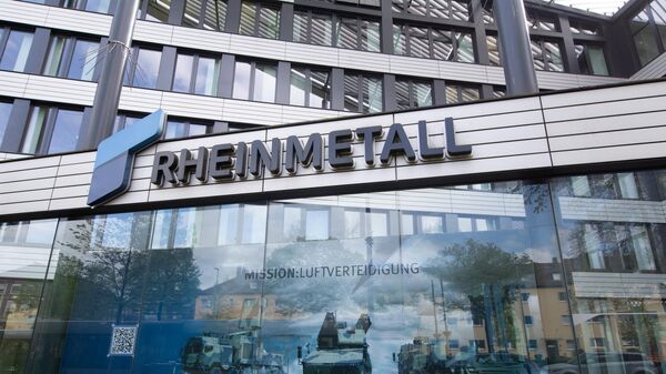 Штаб-квартира немецкого оборонного концерна Rheinmetall в Дюссельдорфе - Sputnik Литва