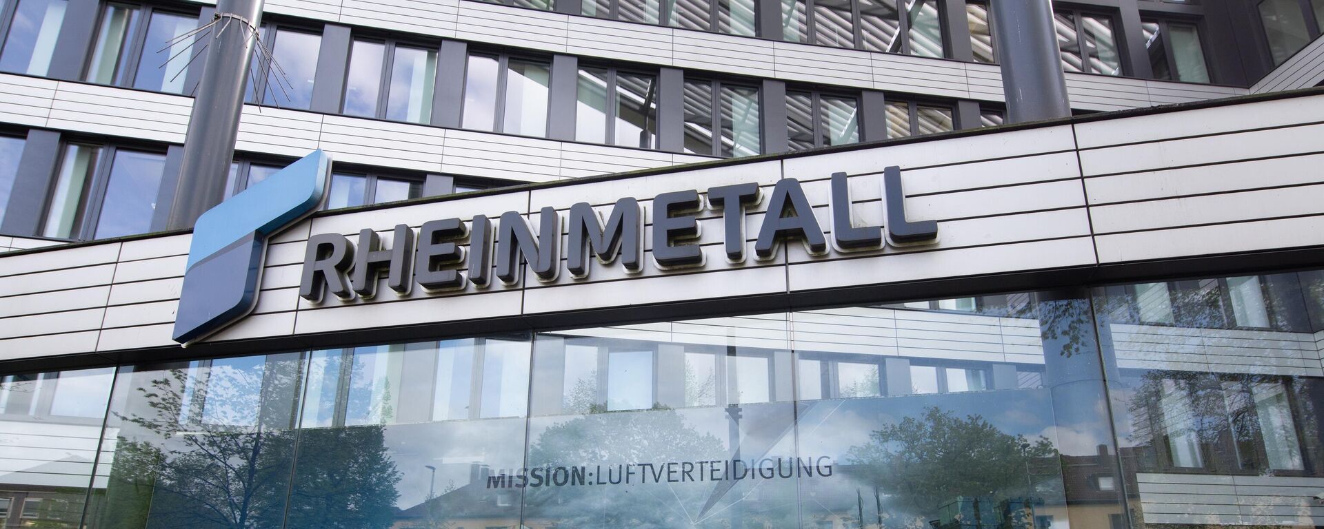 Штаб-квартира немецкого оборонного концерна Rheinmetall в Дюссельдорфе - Sputnik Литва, 1920, 14.10.2025