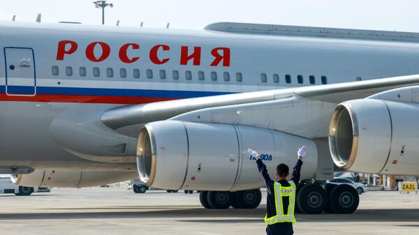 Самолет президента РФ Владимира Путина, архивное фото - Sputnik Литва