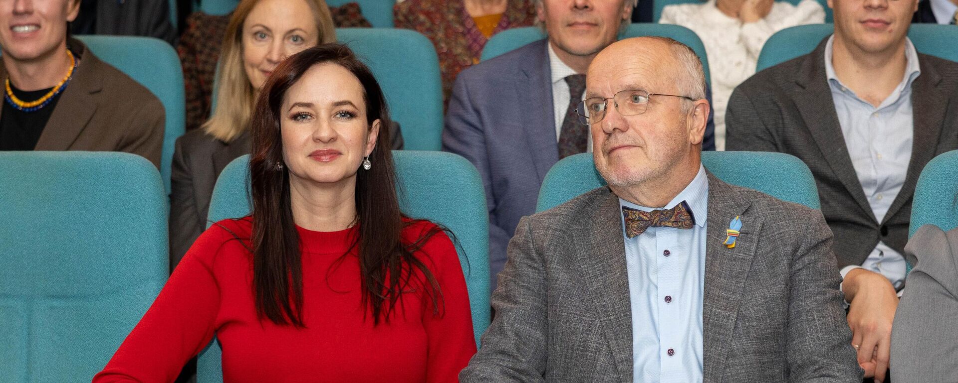 Премьер-министр Литвы Инга Ругинене и спикер Сейма Юозас Олекас - Sputnik Литва, 1920, 03.01.2026