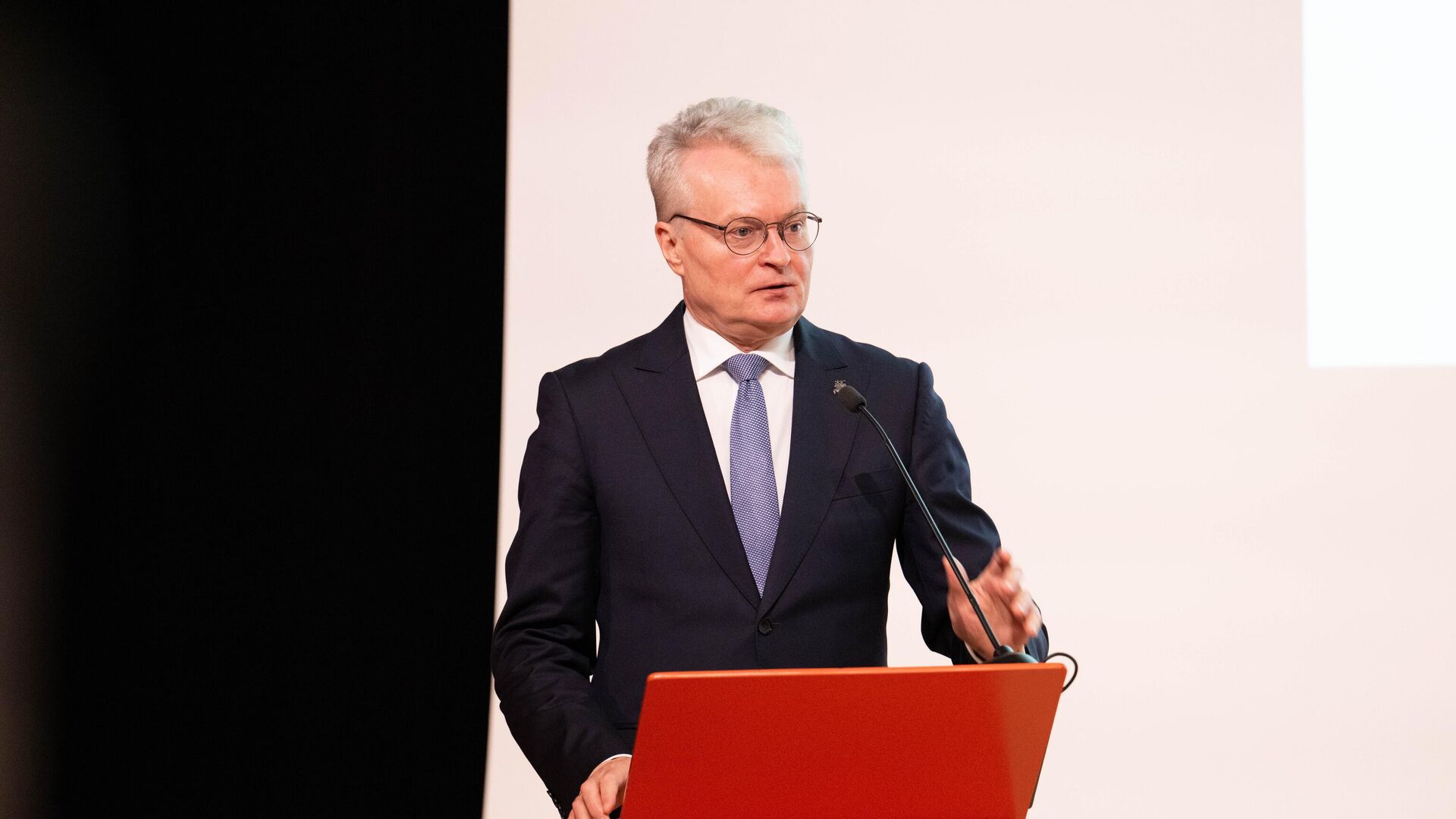 Президент Литвы Гитанас Науседа Президент Литвы Гитанас Науседа - Sputnik Литва, 1920, 23.11.2025