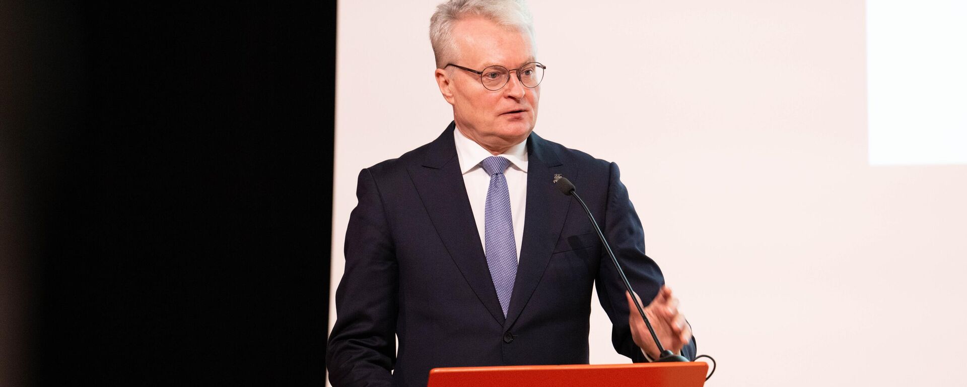 Президент Литвы Гитанас Науседа - Sputnik Литва, 1920, 23.11.2025