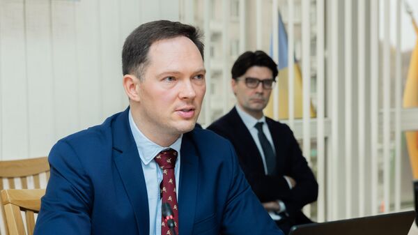 Министр финансов Литвы Криступас Вайтекунас - Sputnik Литва