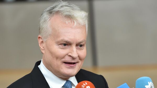 Президент Литвы Гитанас Науседа - Sputnik Литва