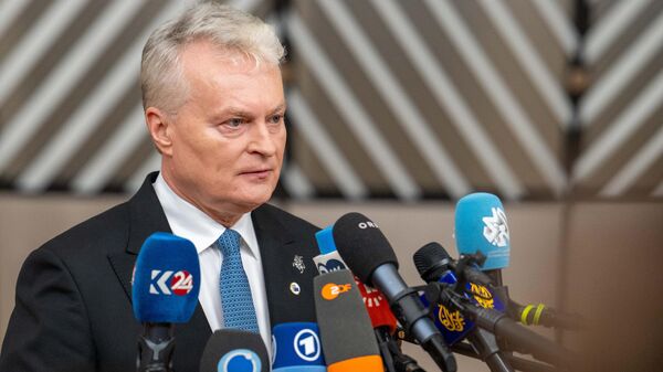 Президент Литвы Гитанас Науседа - Sputnik Литва