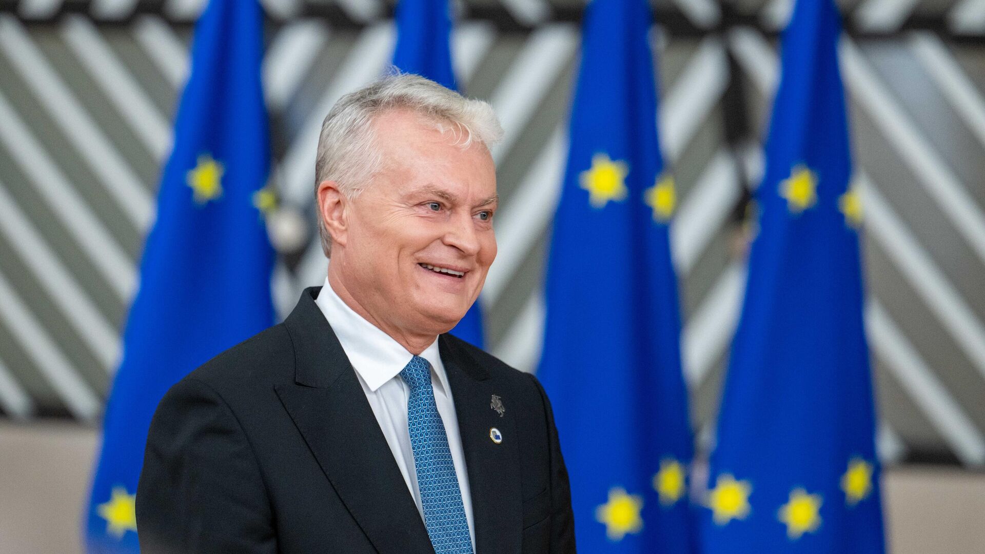 Президент Литвы Гитанас Науседа Президент Литвы Гитанас Науседа - Sputnik Литва, 1920, 24.10.2025