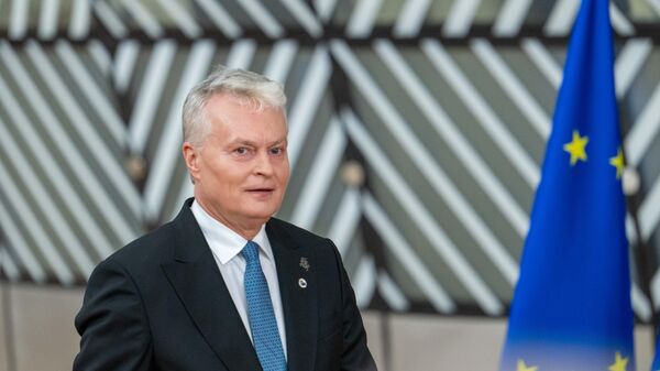 Президент Литвы Гитанас Науседа - Sputnik Литва