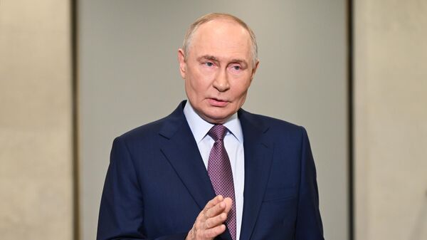 Президент России Владимир Путин - Sputnik Литва
