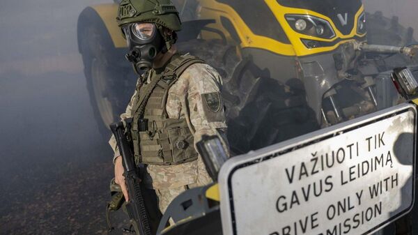 Учения ВВС Литвы Бдительный сокол – 2025 (Budrus sakalas 2025) - Sputnik Литва