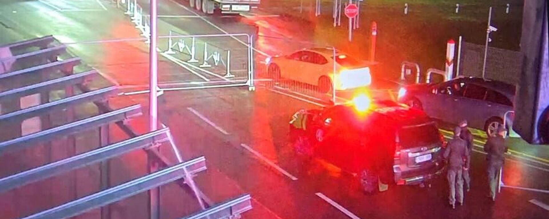 Закрытый пункт пропуска Мядининкай на границе Литвы и Белоруссии Закрытый пункт пропуска Мядининкай на границе Литвы и Белоруссии - Sputnik Литва, 1920, 25.10.2025