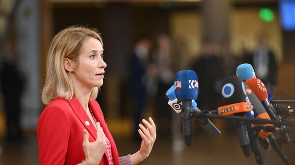 Глава евродипломатии Кая Каллас - Sputnik Литва