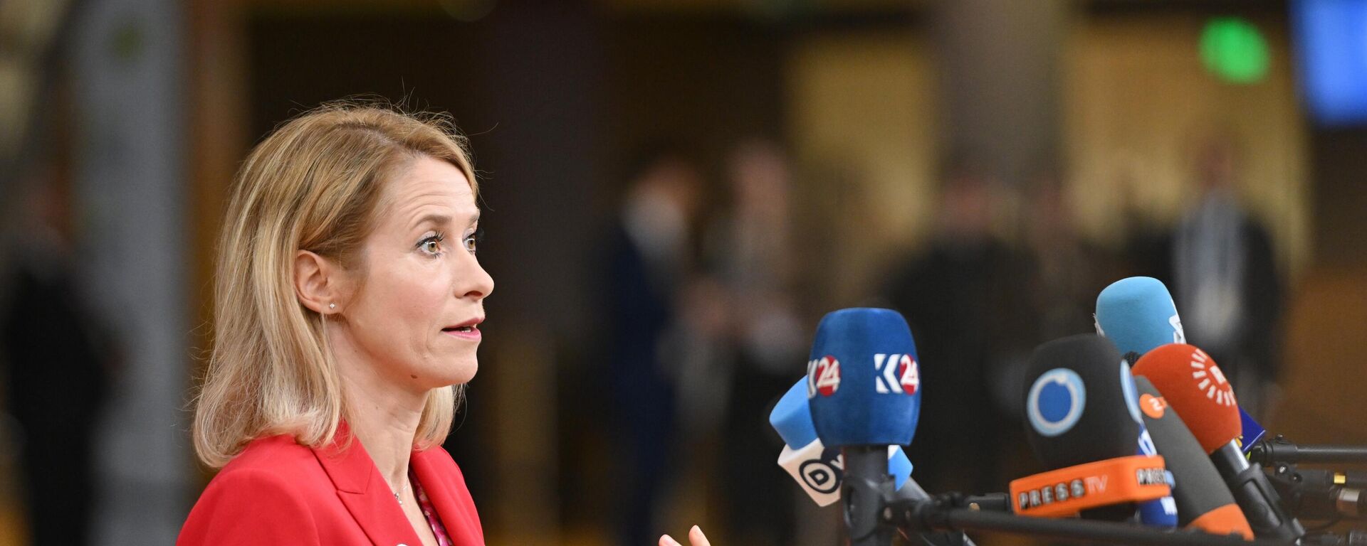 Глава евродипломатии Кая Каллас - Sputnik Литва, 1920, 29.11.2025