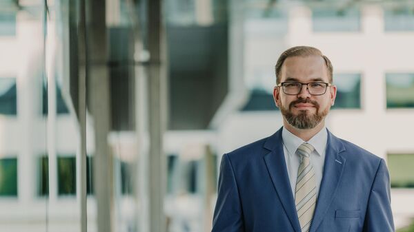 Члена Сейма Литвы Робертас Каунас, архивное фото - Sputnik Литва