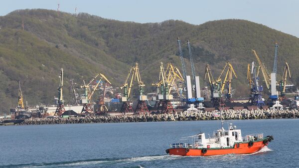 Вид на туапсинский морской порт - Sputnik Литва
